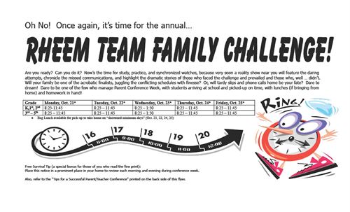 Rheem Family Challenge